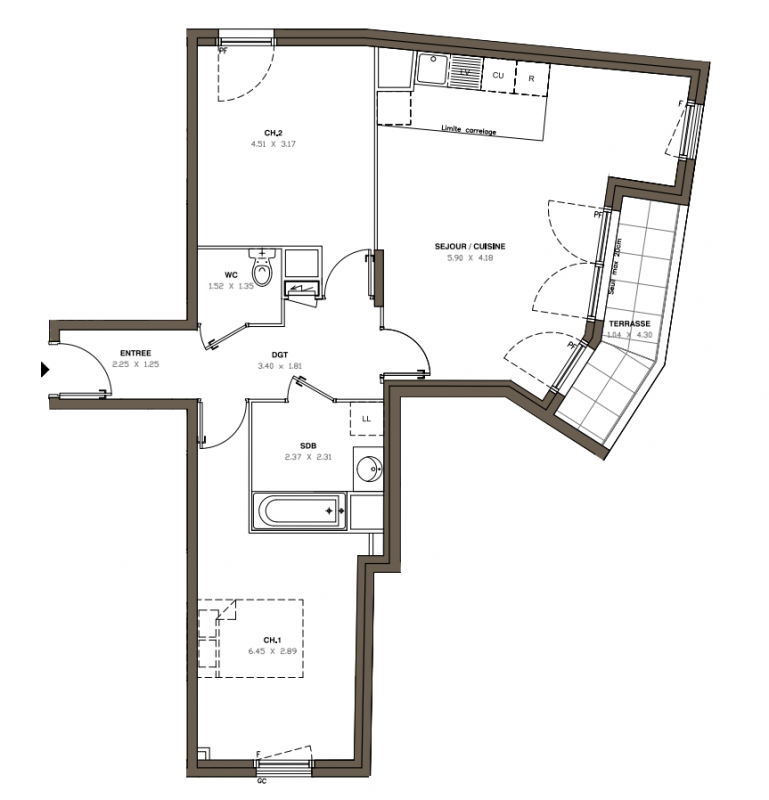 Plan du lot
