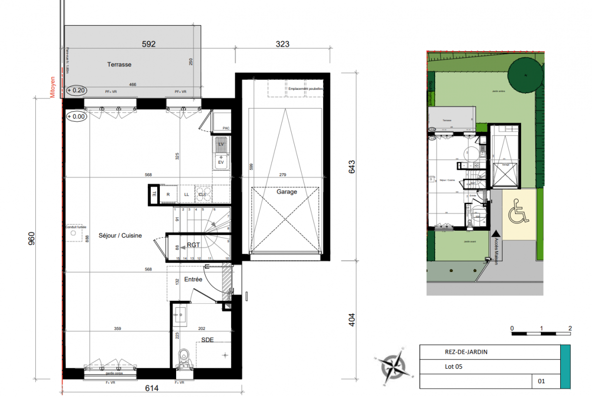 Plan du lot