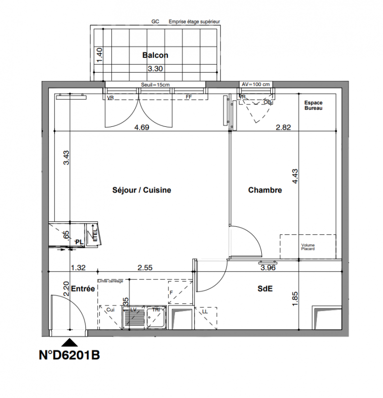 Plan du lot