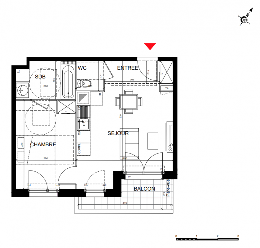 Plan du lot