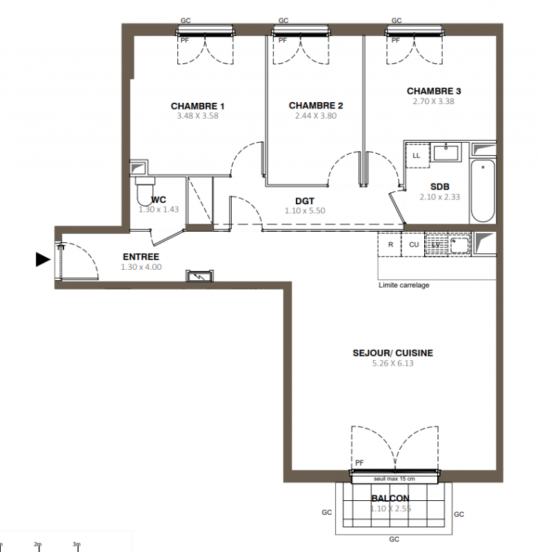 Plan du lot