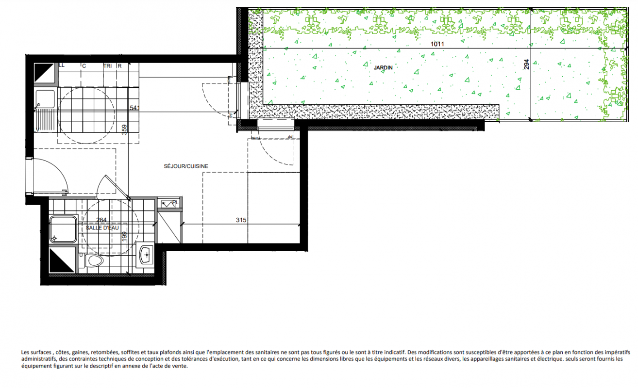 Plan du lot