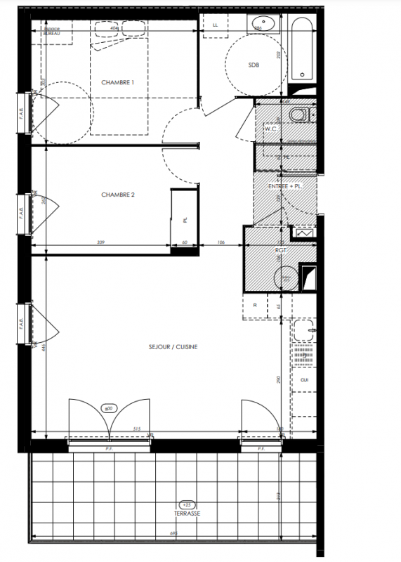 Plan du lot
