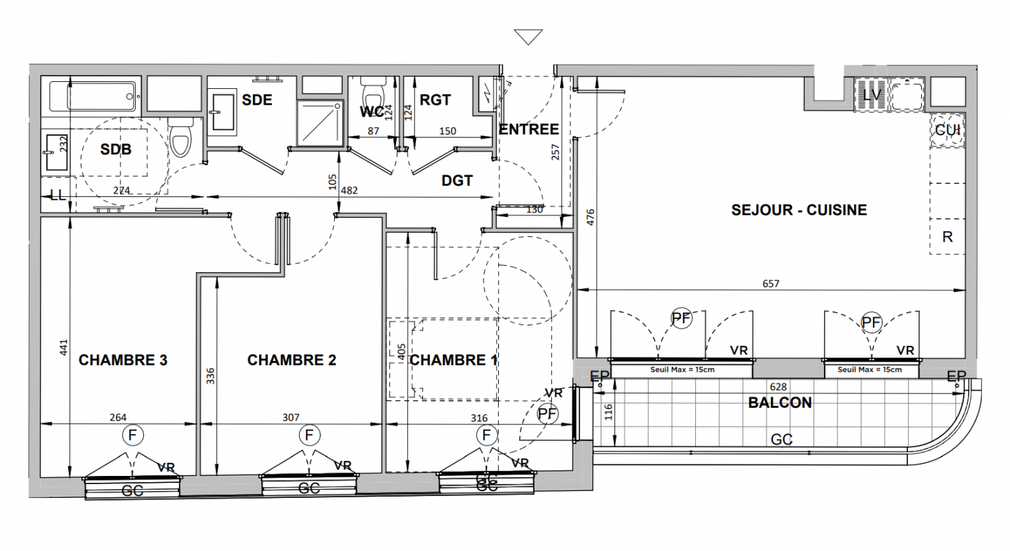 Plan du lot