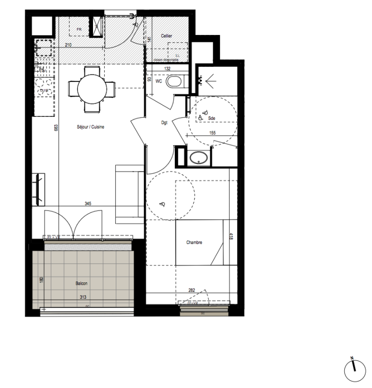 Plan du lot