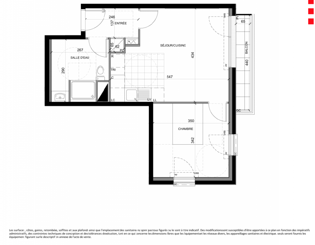 Plan du lot