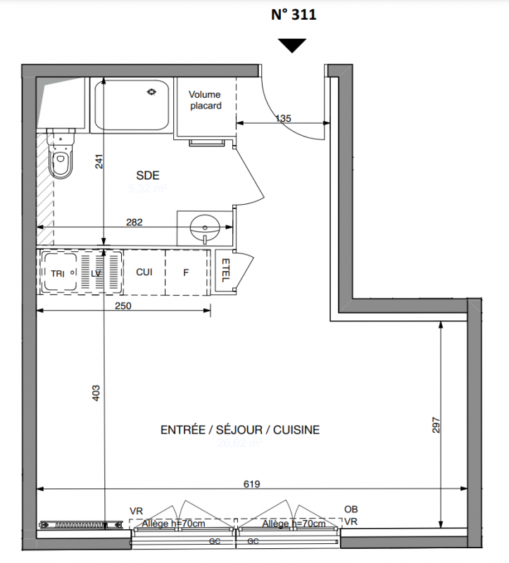 Plan du lot