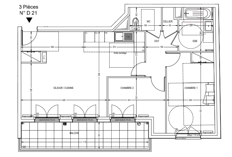 Plan du lot