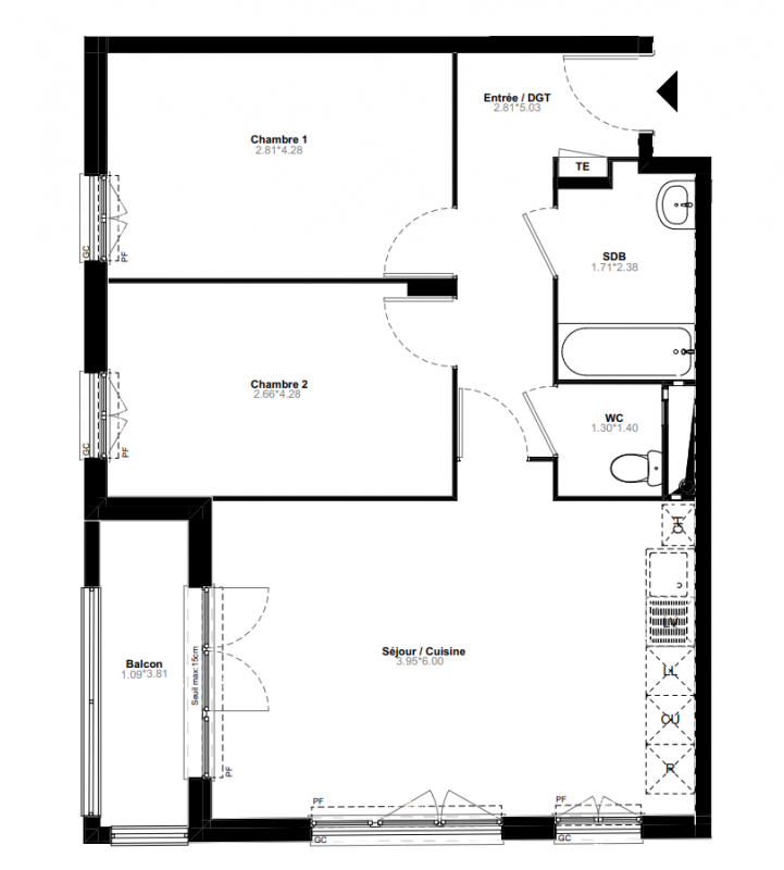 Plan du lot
