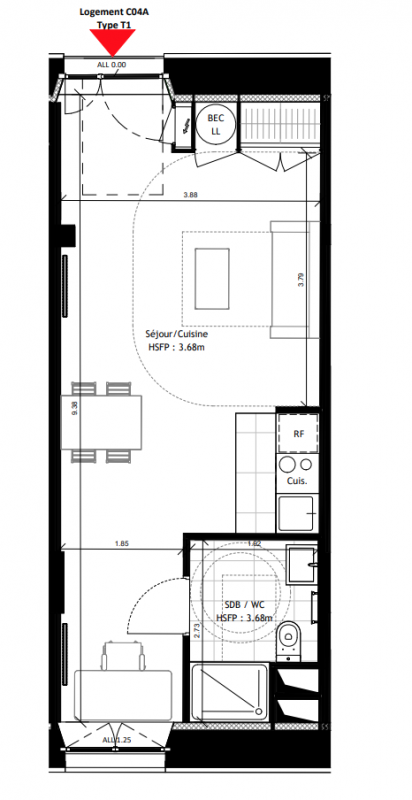 Plan du lot