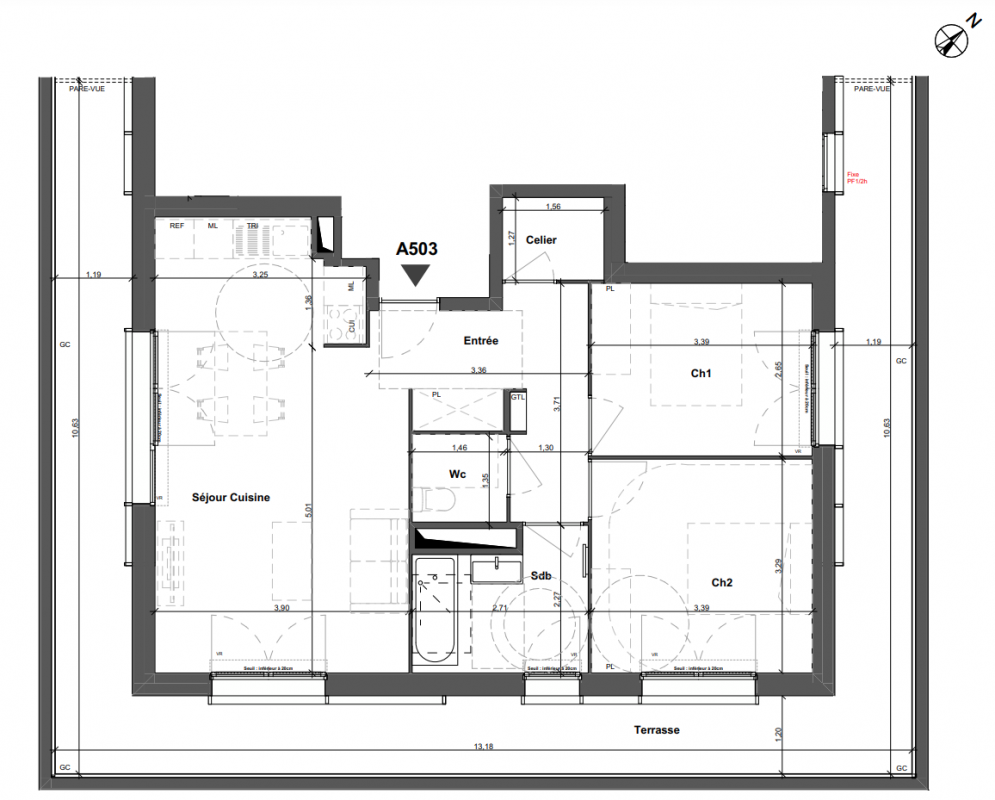 Plan du lot