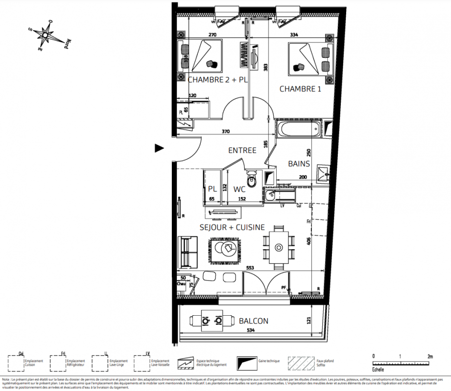 Plan du lot
