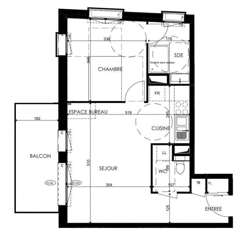 Plan du lot