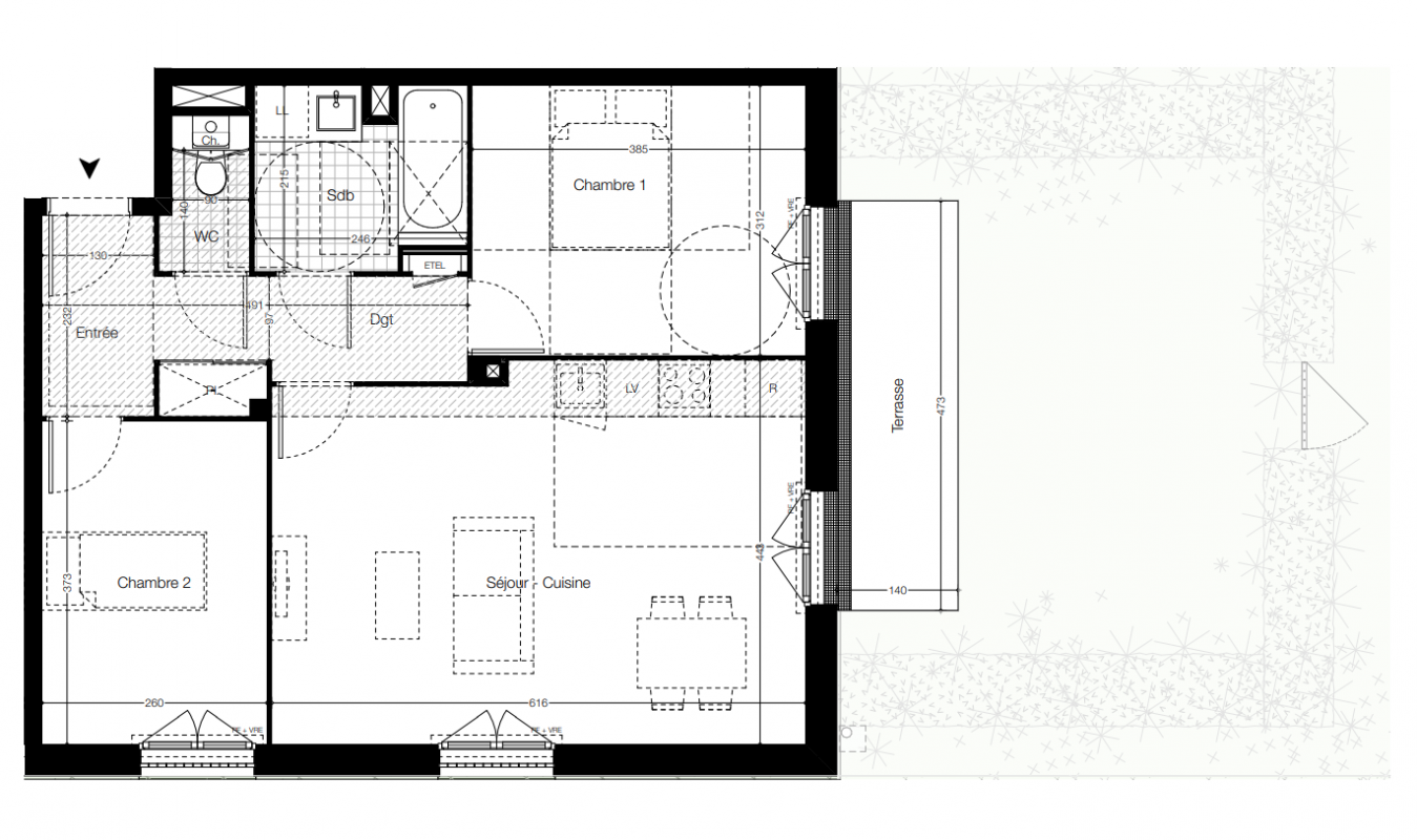 Plan du lot
