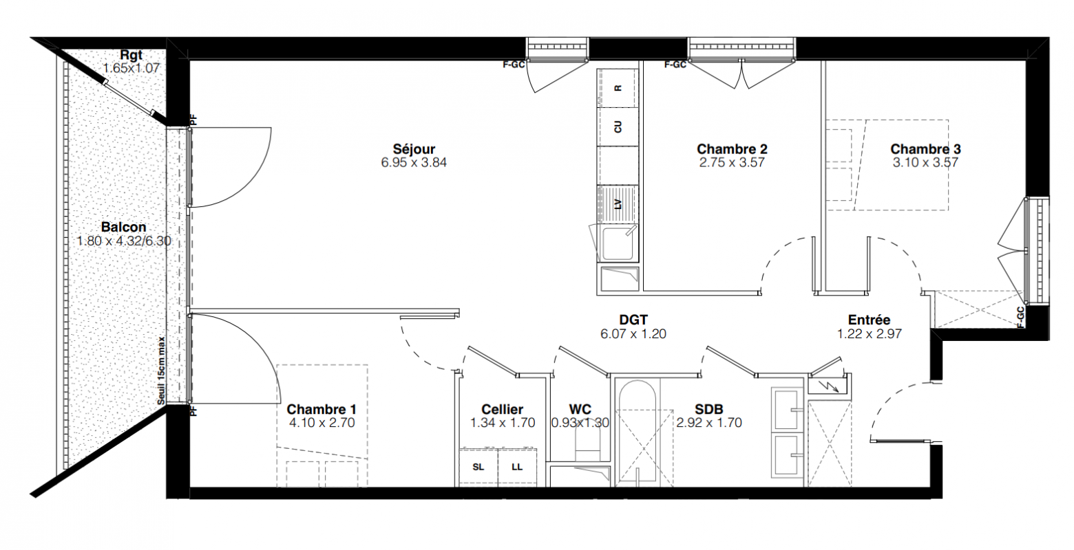 Plan du lot