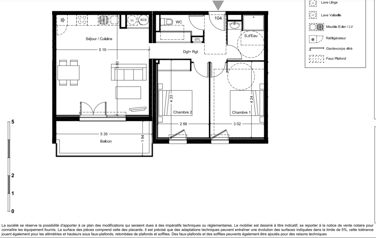 Plan du lot