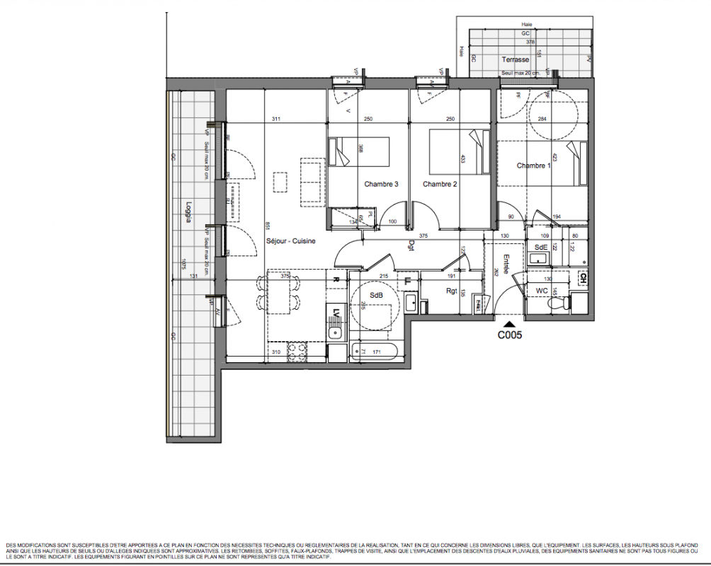 Plan du lot