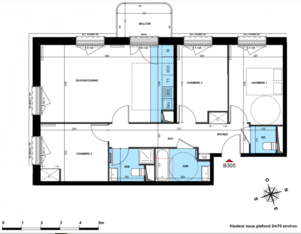 Plan du lot