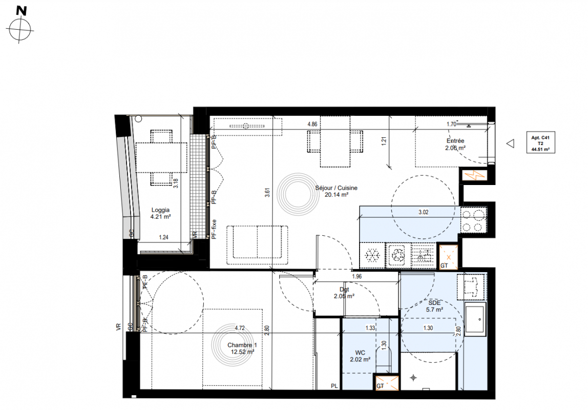 Plan du lot