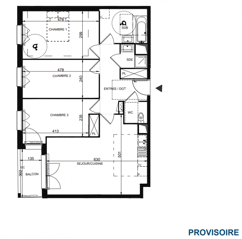 Plan du lot