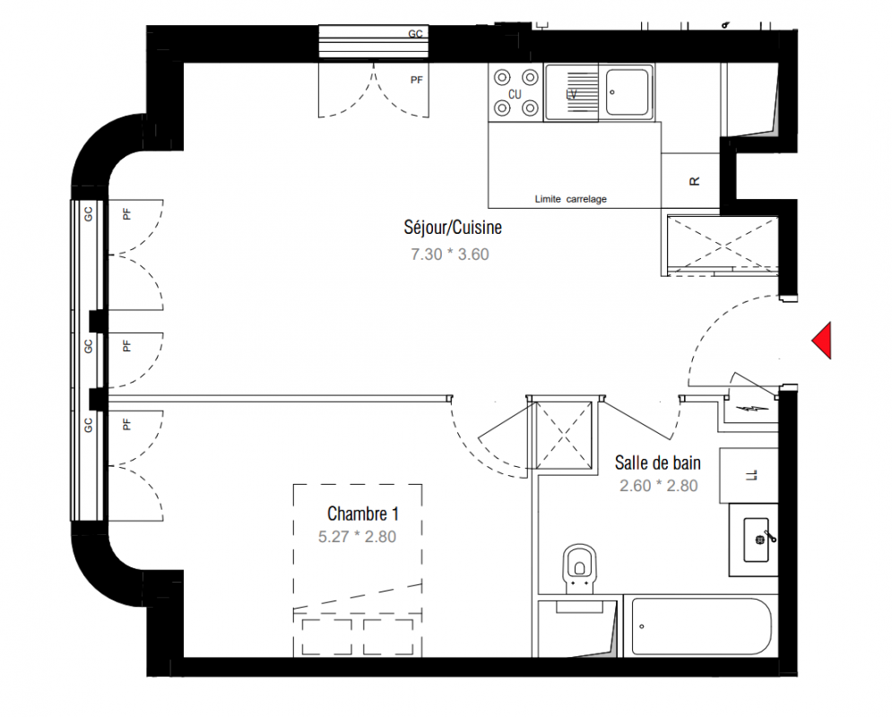 Plan du lot