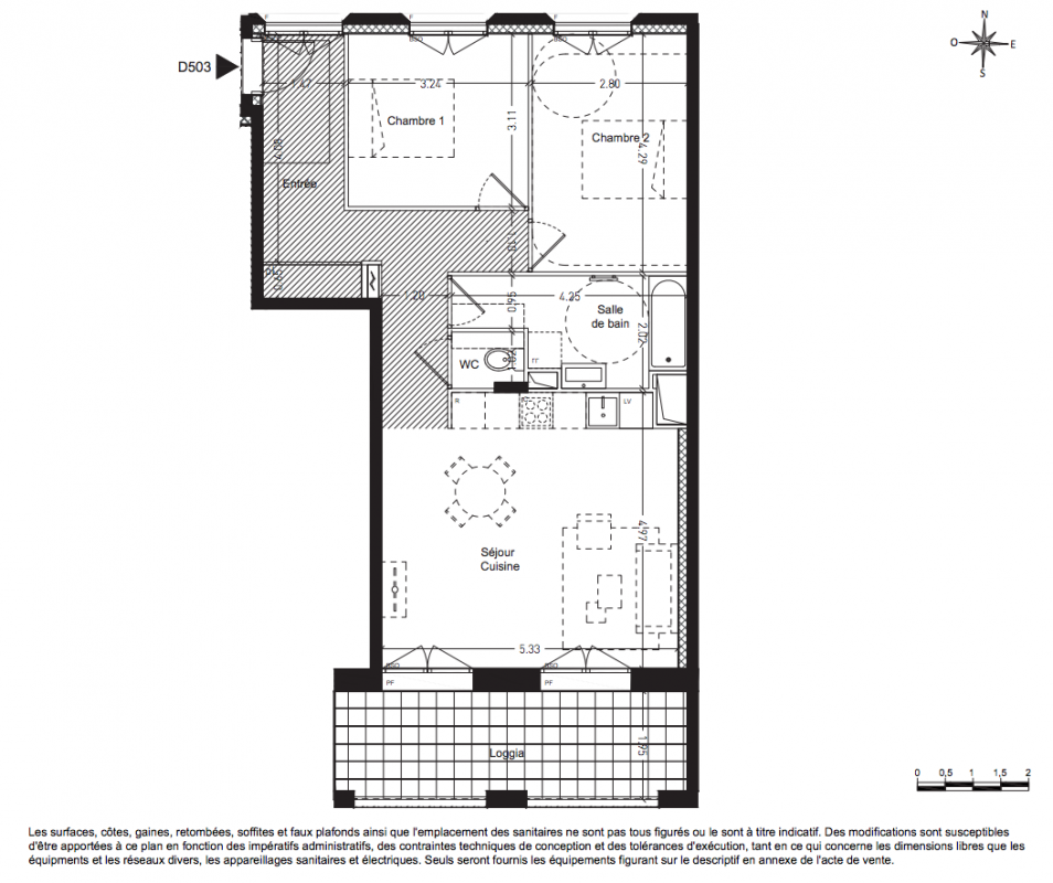 Plan du lot