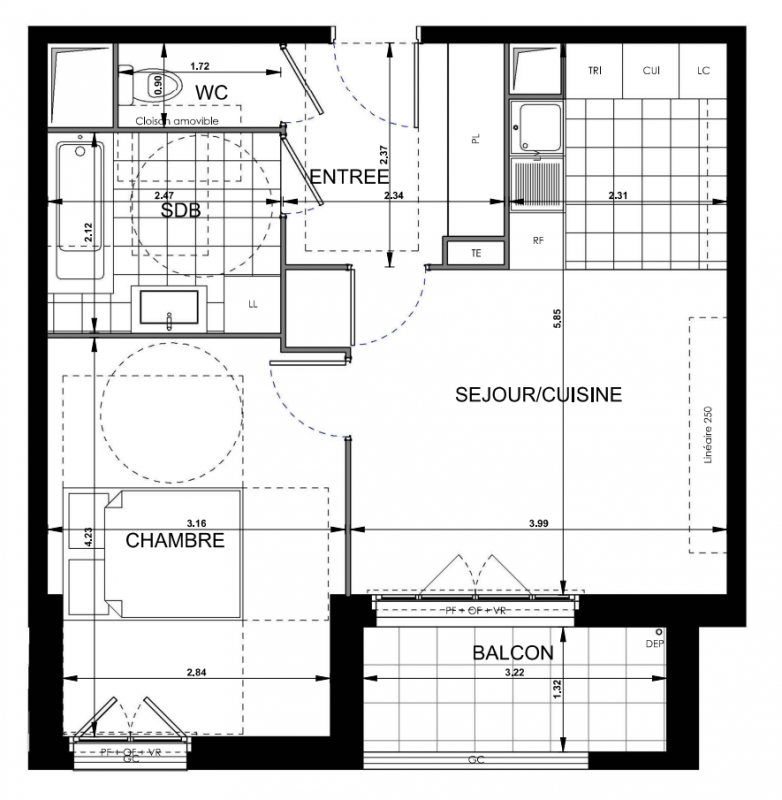 Plan du lot