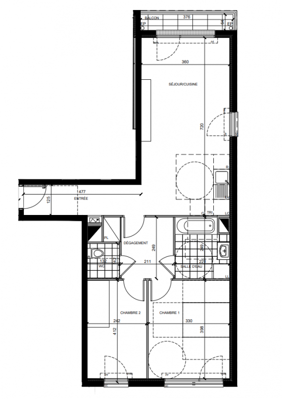 Plan du lot