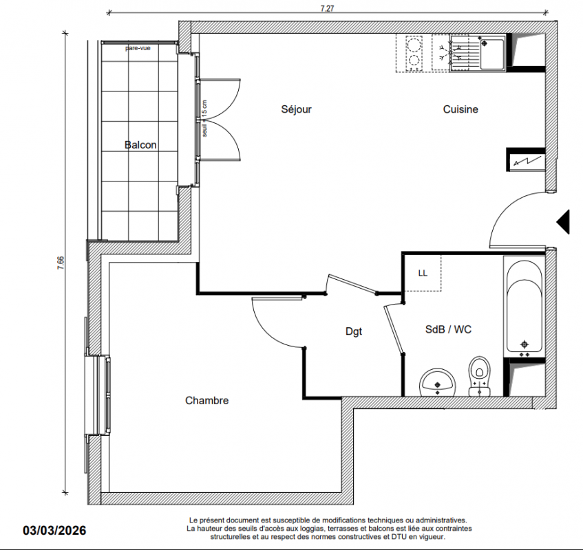 Plan du lot