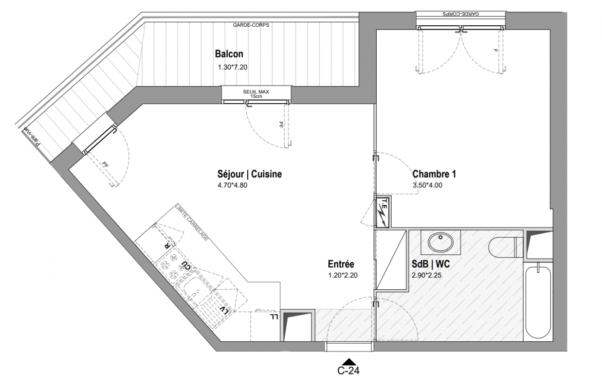 Plan du lot