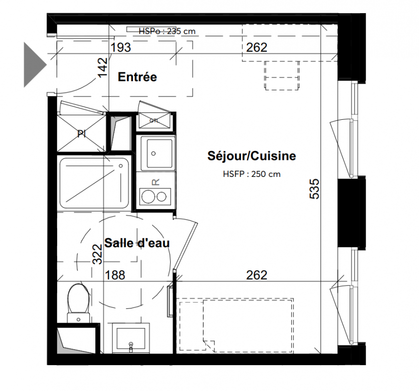 Plan du lot