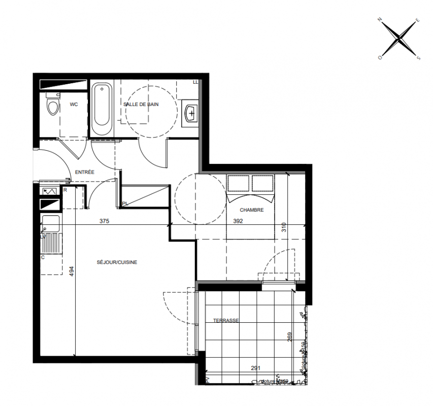 Plan du lot