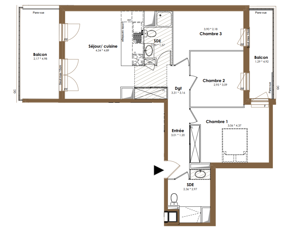 Plan du lot