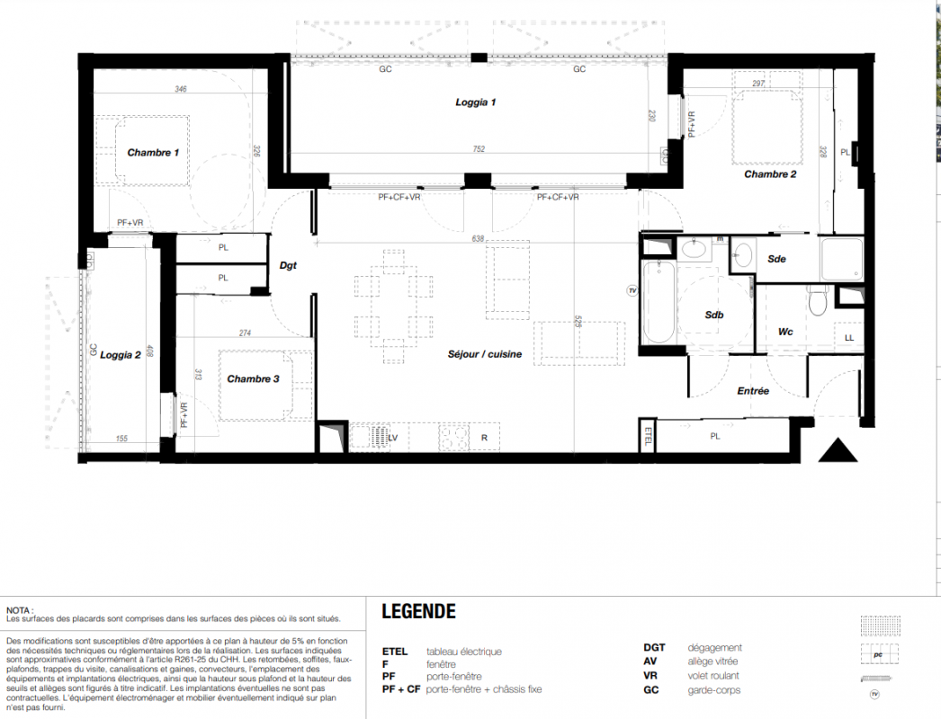 Plan du lot