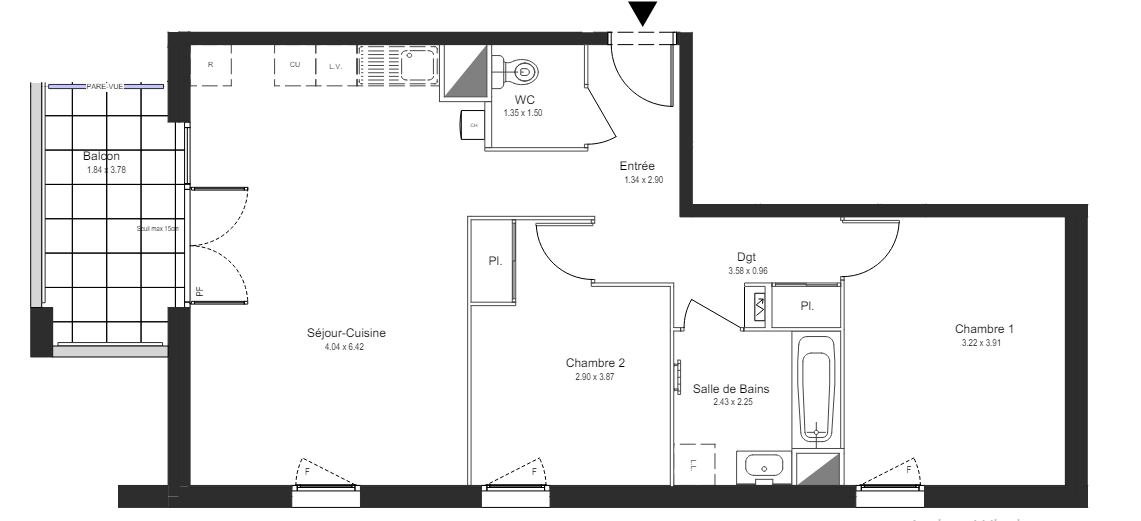 Plan du lot