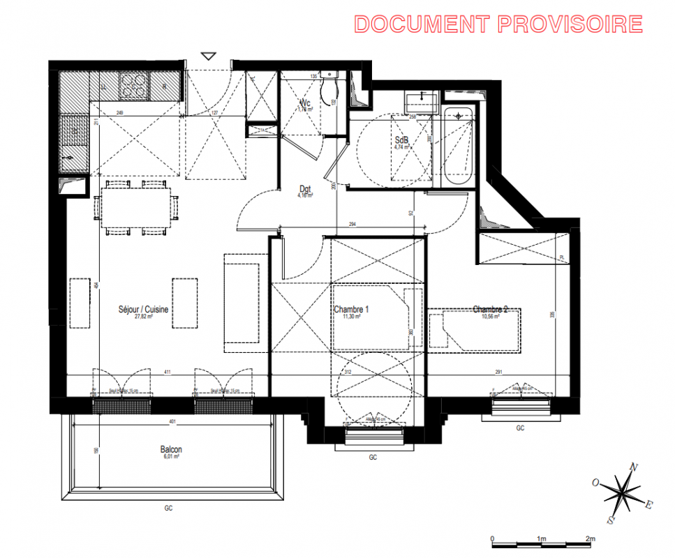 Plan du lot