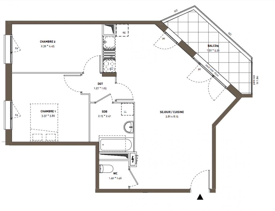 Plan du lot