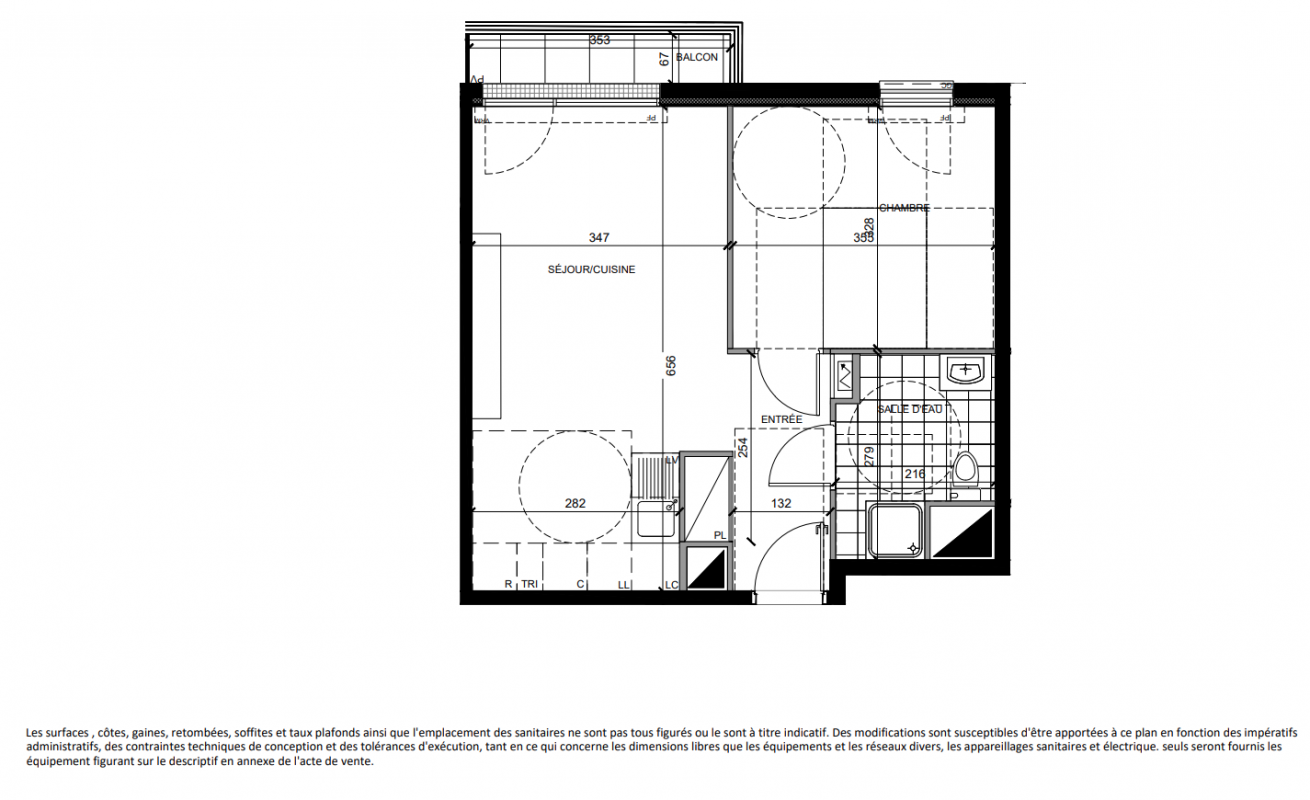 Plan du lot