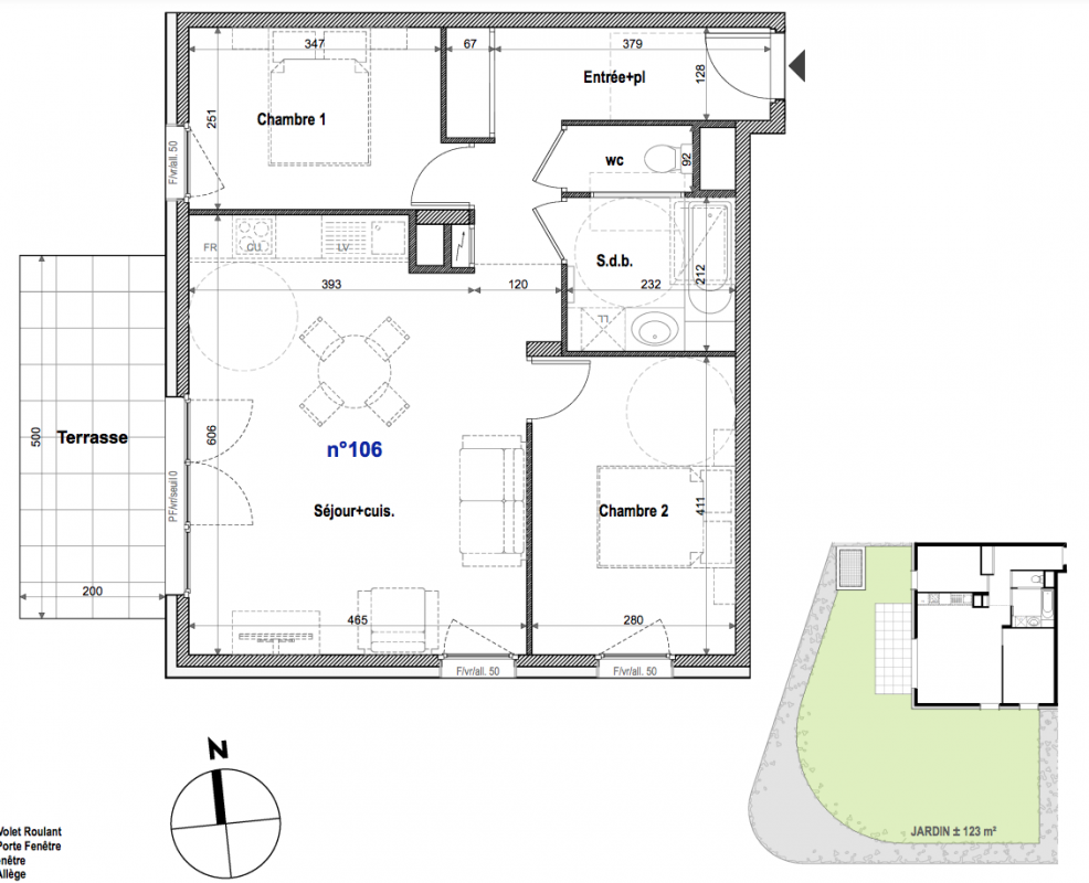 Plan du lot