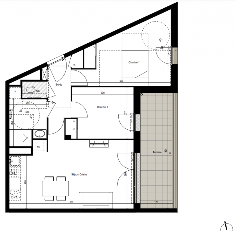 Plan du lot