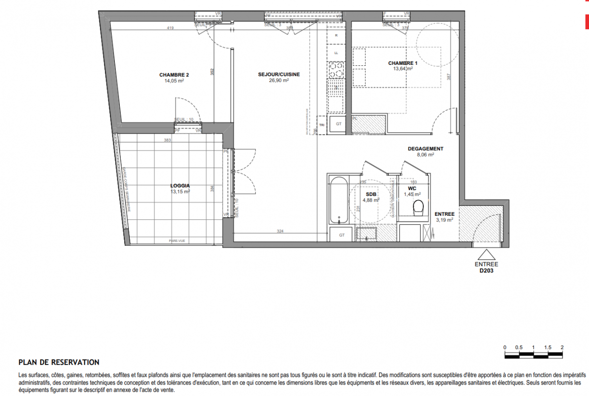 Plan du lot