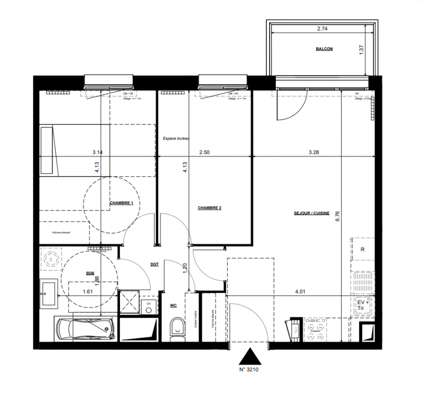 Plan du lot