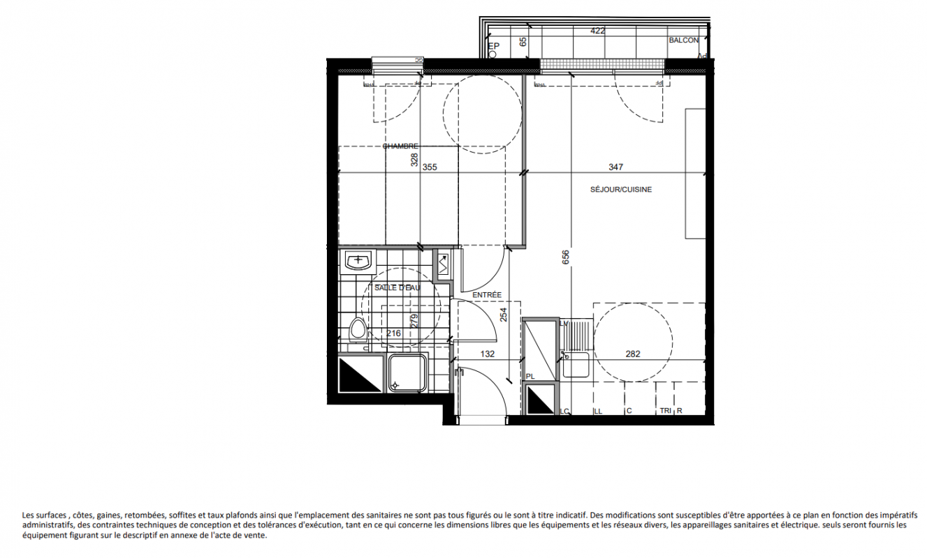 Plan du lot