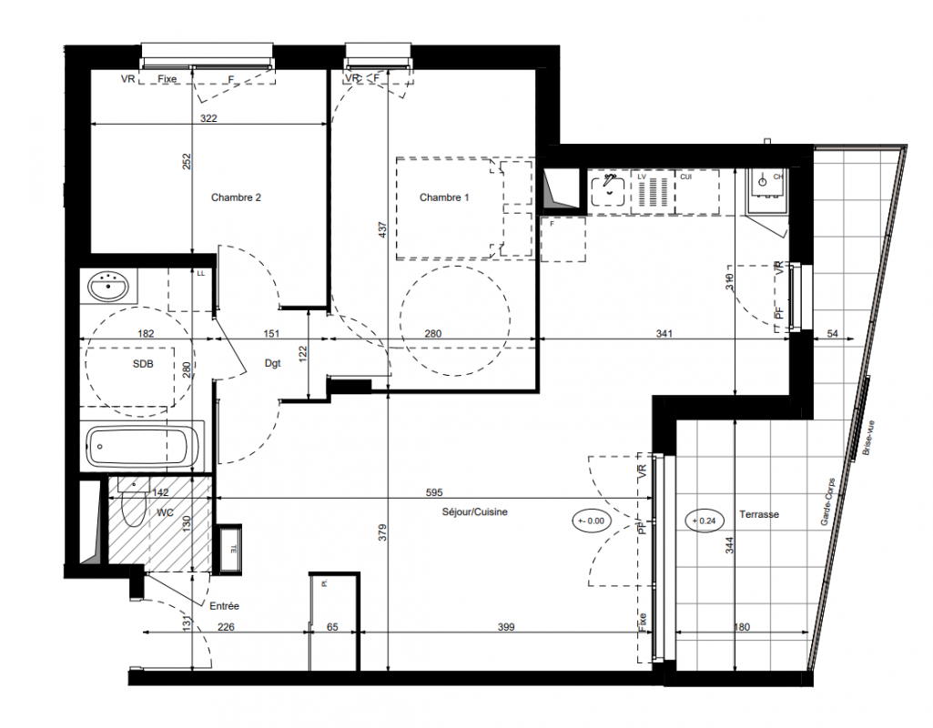 Plan du lot