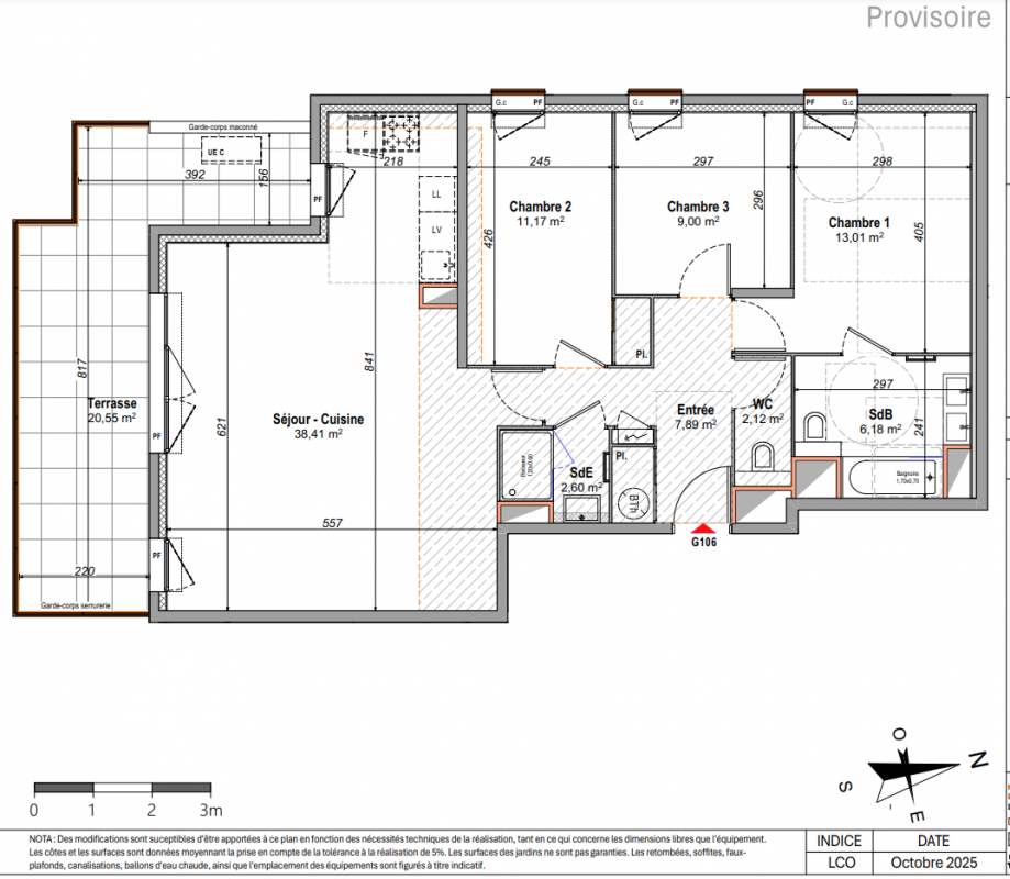 Plan du lot
