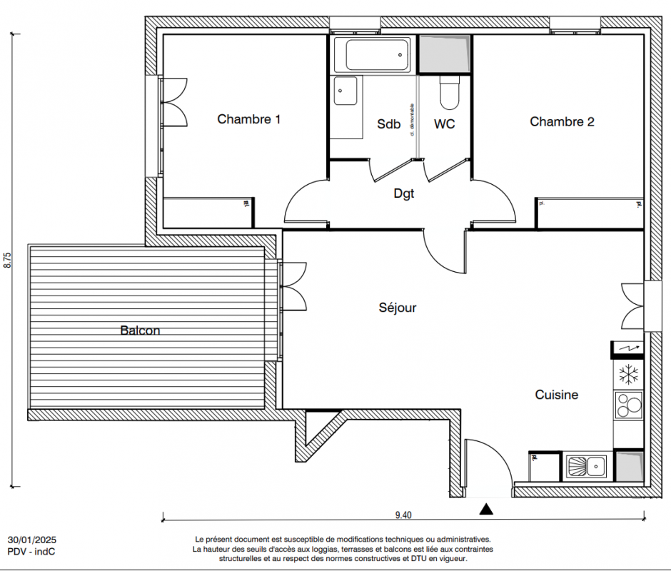 Plan du lot