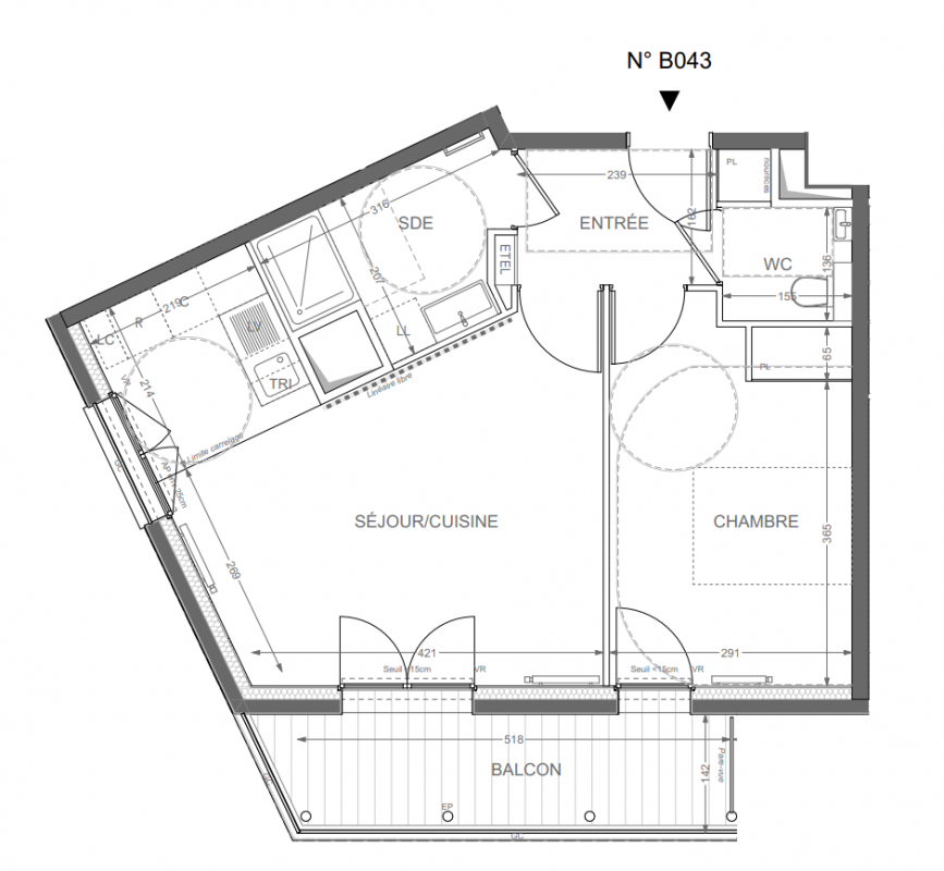Plan du lot