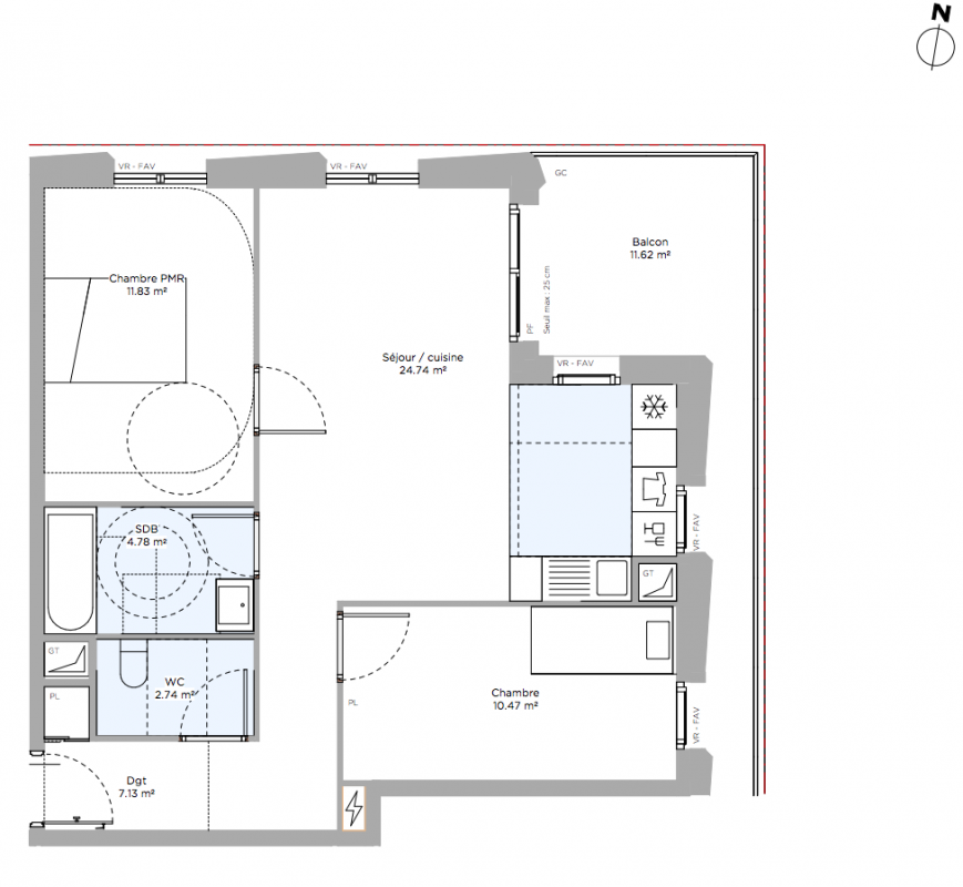 Plan du lot