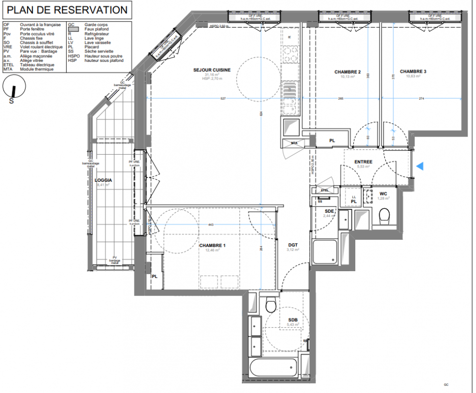 Plan du lot