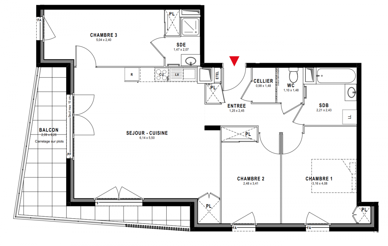 Plan du lot